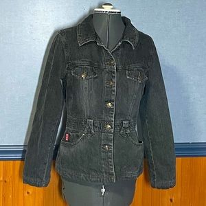 Mudd Jeans insulated denim jacket size medium